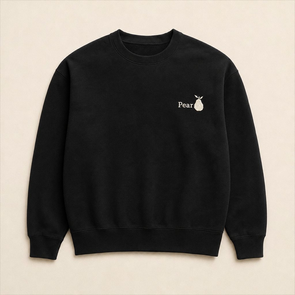 The Crewneck — Black
